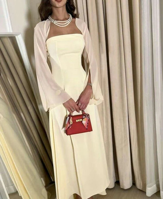 Schlichtes langes elegantes Abendkleid Ballkleid nv2031