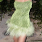 Green Shiny Short Fashion Sequin Homecoming Dress Cocktail Party Dress nv4679