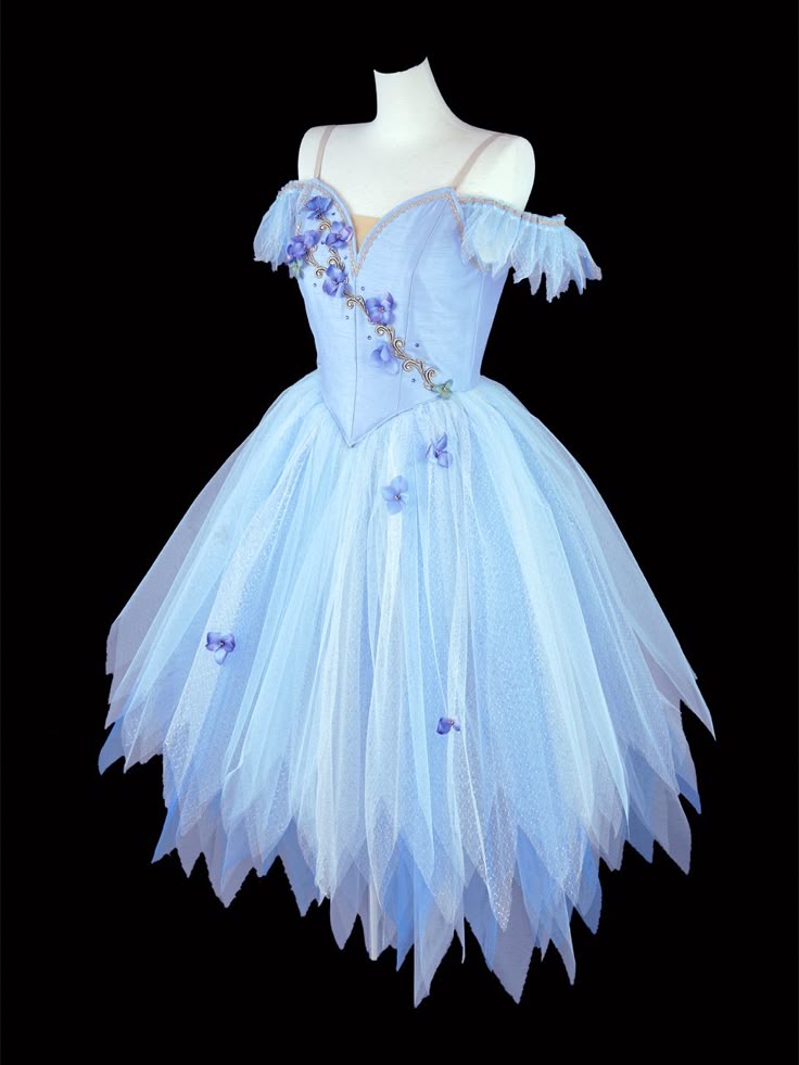 Blaues geblümtes Homecoming-Kleid, kurzes Tüll-Feen-Ballkleid, Abendkleid, Ballkleid, NV4452
