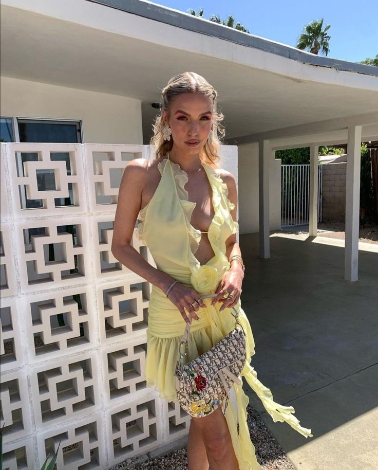 Yellow fashion chiffon short homecoming dress party dress gown birthday dress nv4678