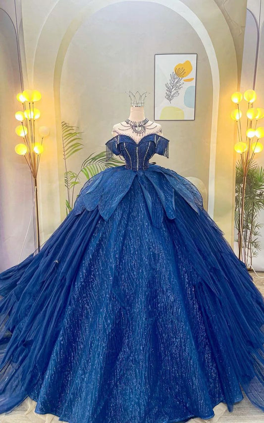 Luxurious And Exquisite Long  Ball Gown NV6509