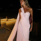 Pink floral elegant sweetheart neckline off-the-shoulder long chiffon prom dress evening gown nv5217