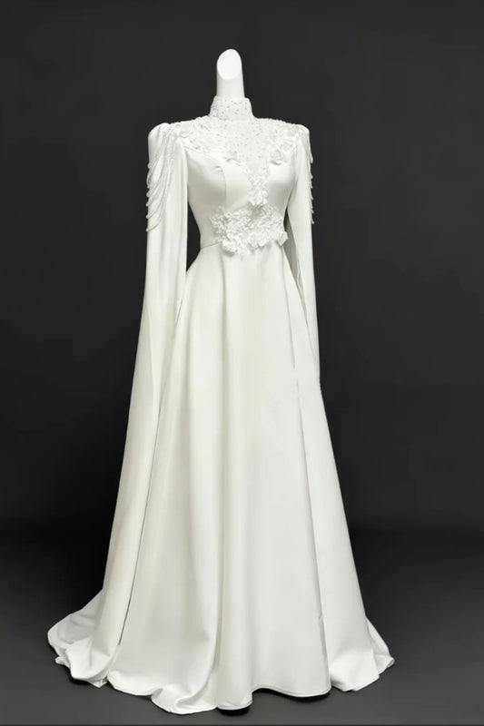 Customized Size and Color New Fashionable High End Long Dress NV6483