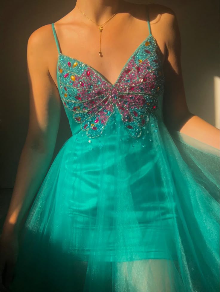 Blue Beaded Short Tulle Homecoming Dress Birthday Cocktail Party Dress nv4656
