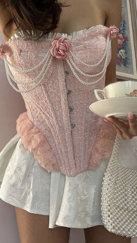 Pink Sweet Fashion Short Lace Homecoming Dress Birthday Party Dress nv4886