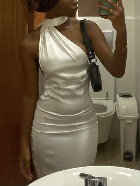 Champagne solid color fashion off shoulder elegant satin short mini homecoming dress birthday party dress nv2538