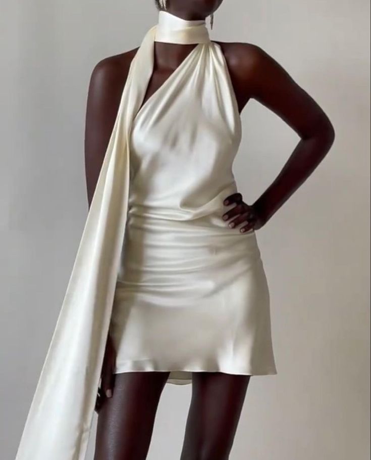 Champagne solid color fashion off shoulder elegant satin short mini homecoming dress birthday party dress nv2538