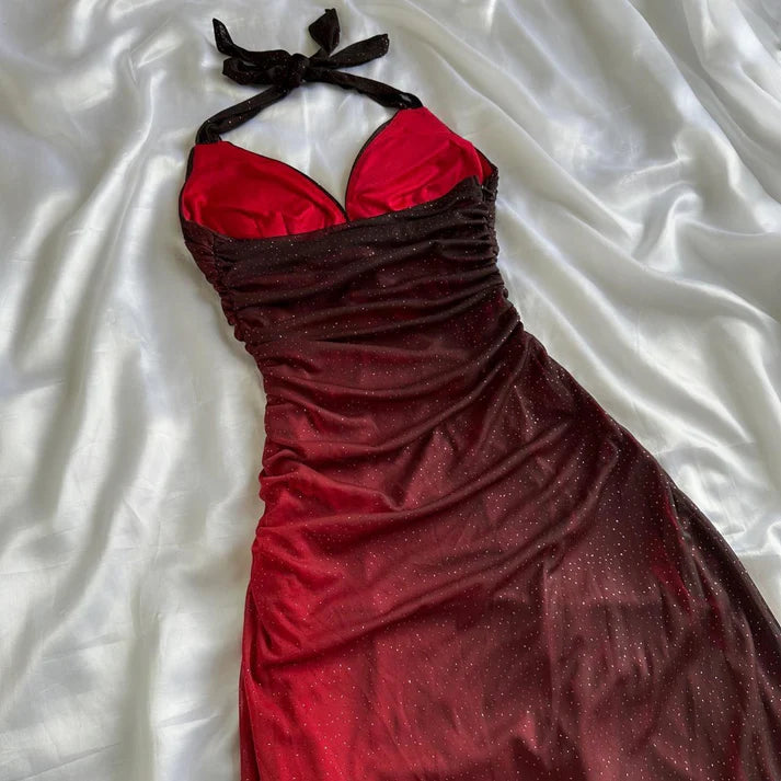 Beautiful Halter Birthday Party Dresses Red Prom Dresses nv1373 NiceVestidos Beautiful Halter Birthday Party Dresses Red Prom Dresses nv1373 NiceVestidos