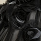 Black gorgeous exquisite floral elegant long tulle ball gown evening dress wedding dress nv3378