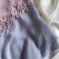Purple Floral Fairy Homecoming Dress Spaghetti Strap Beaded Chiffon Short/Mid-Length Prom Dress Party Dress nv4344