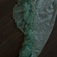 Mint Green Sweet Spaghetti Strap Short Chiffon Homecoming Dress Lace Party Dress nv4270