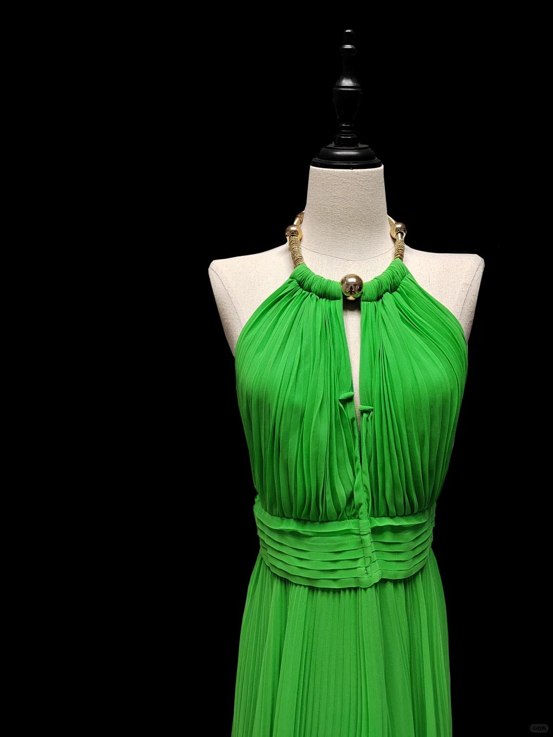 Green fashion elegant pattern long strap backless Wedding Guest Dresses floor-length chiffon ball gown evening dress birthday party dress prom dress nv3969