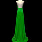 Green fashion elegant pattern long strap backless Wedding Guest Dresses floor-length chiffon ball gown evening dress birthday party dress prom dress nv3969