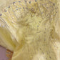 Yellow Beaded Long Satin Mermaid Ball Gown Evening Gown Party Dress nv4319