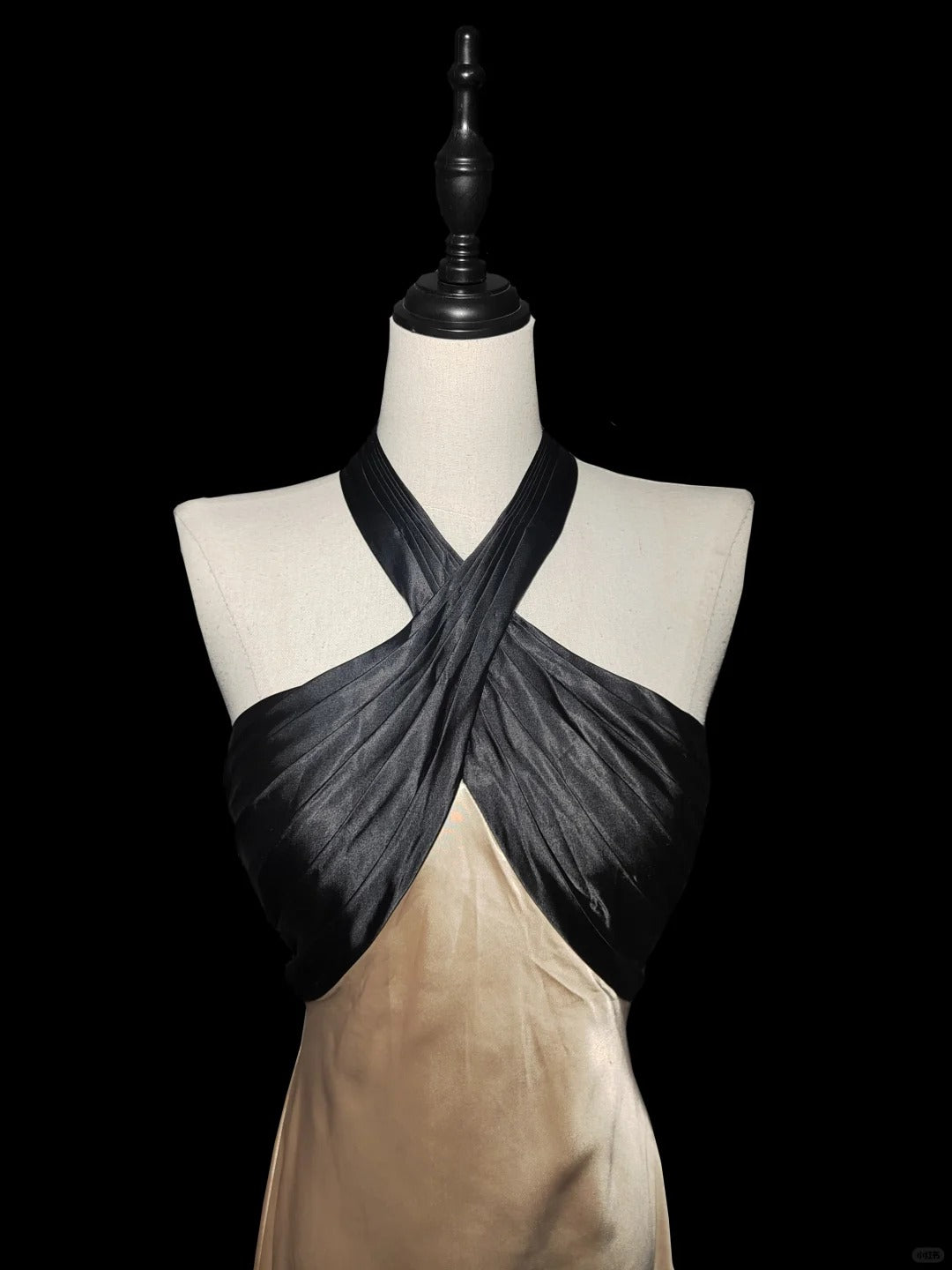 Champagner Schwarz Mode Elegante Strap Lange Meerjungfrau Schlank Fischschwanz Rock Satin Bodenlangen Schleppe Ballkleid Abendkleid Ballkleid nv3866