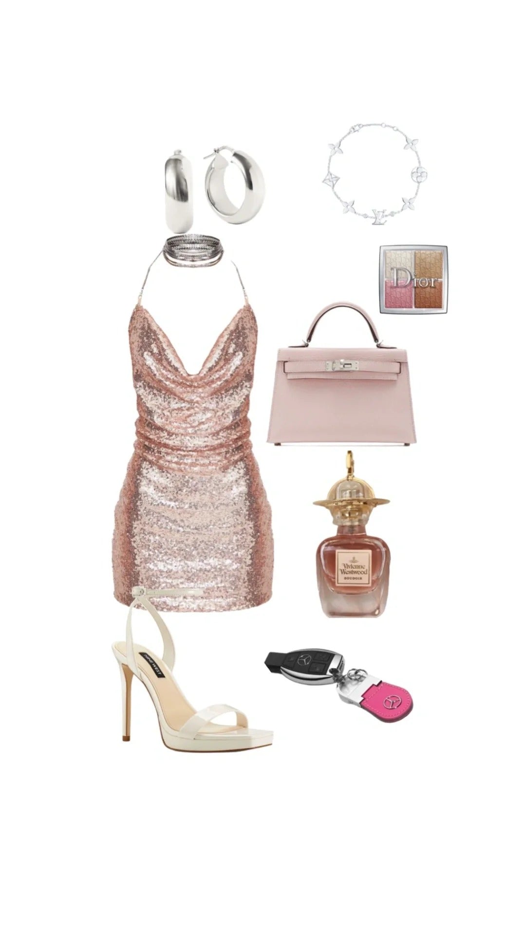 NiceVestidos-PINK SHIMMERY SATIN SHORT HOMECOMING DRESS HOCO DRESS nv5482