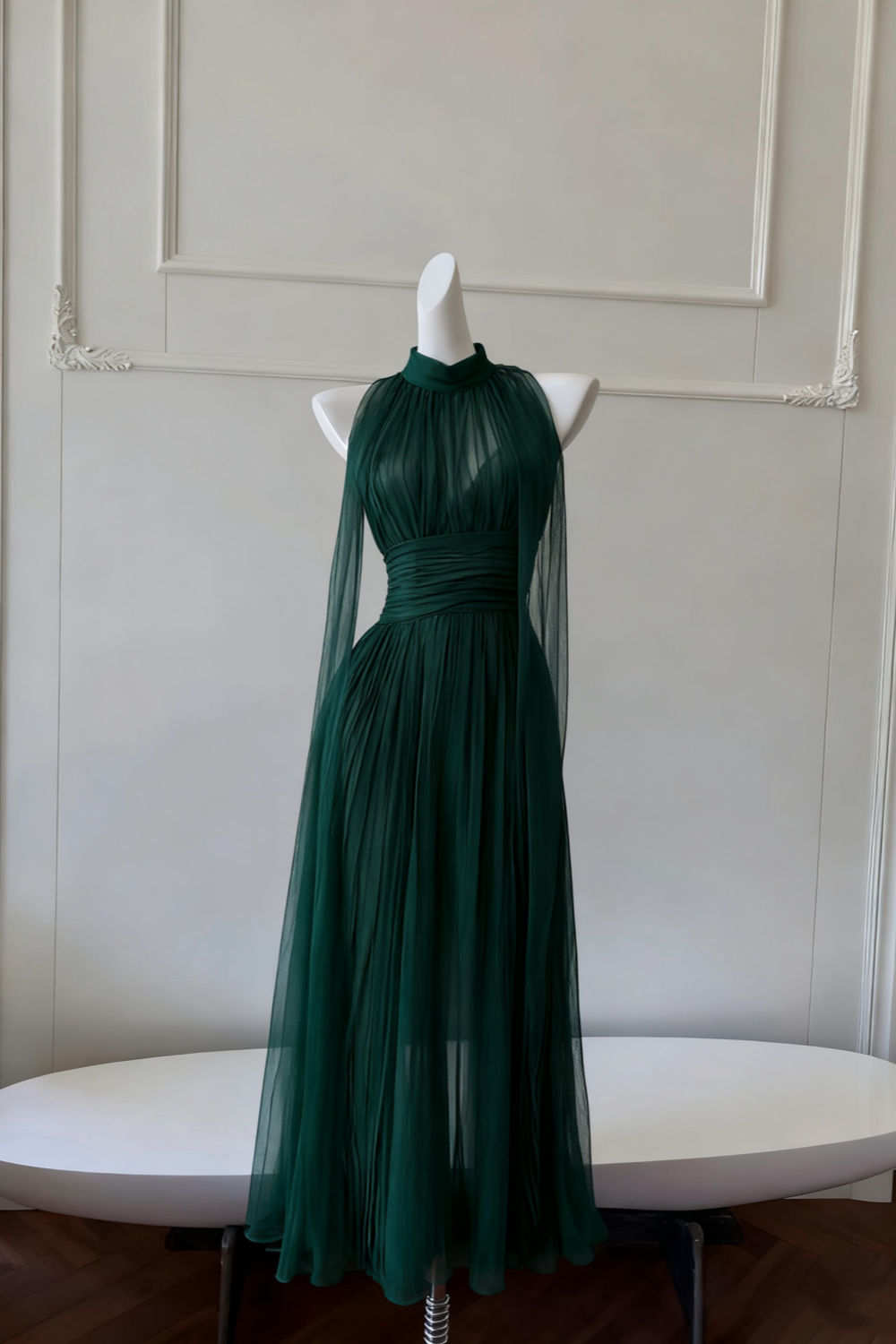 NiceVestidos-_Long Suspender Chiffon Flowing Dress NV6085