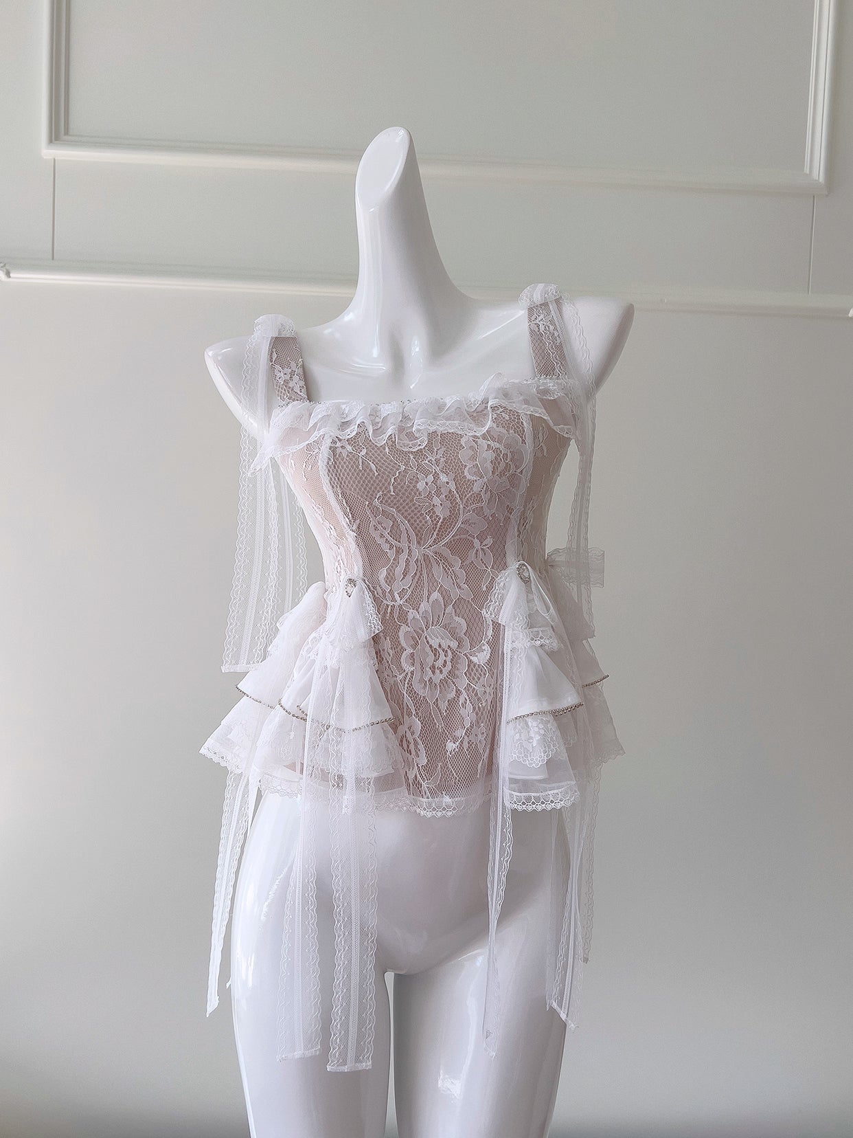 NiceVestidos - Robe longue élégante, tailleur français, ensemble deux pièces blanc tendance haut de gamme nv5547