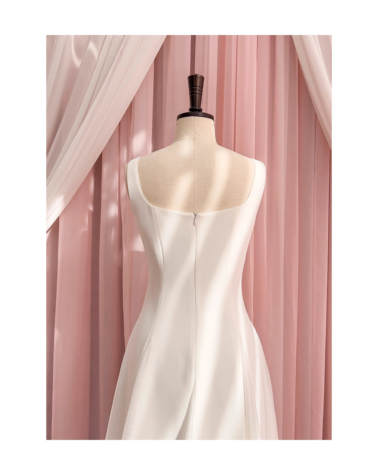 NiceVestidos-Short Homecoming Dress, Simple Waist Long White Dress, New Summer Style, Sexy Suspenders, Big Swing, Slimming Dress nv5546