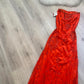 NiceVestidos-Beautiful orange exquisite floral beaded long chiffon prom dress formal gown nv5446