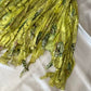 Yellow Green Short Exquisite Floral Beaded Garden Fairy Dress Chiffon Homecoming Dress Party Dress nv5389