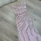 NiceVestidos-Pink beautiful exquisite beaded long chiffon formal prom dress nv5451