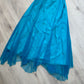 NiceVestidos-Blue beautiful exquisite beaded short/mid-length chiffon homecoming dress prom dress formal dress nv5447