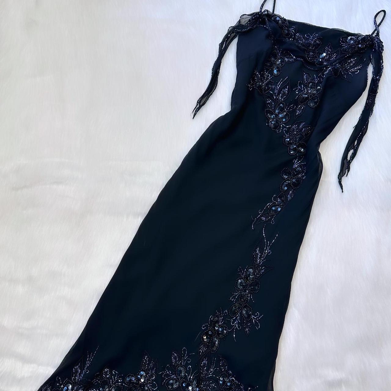 NiceVestidos-Black beautiful exquisite beaded short/mid-length chiffon formal homecoming dress nv5448
