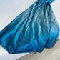 Blue Gradient Fashion Exquisite Beading Vintage Long Satin Ball Gown Evening Gown Party Dress nv4583