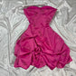 Y2K Pink Prom Dress Homecoming Dress Gothic Dress Fairy Dress Puffy Dress Corset nv4463