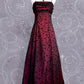 NiceVestidos-Burgundy Red Floral Dress Vintage Dress Women's Exquisite Long Tulle Ball Gown NV5644