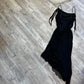 NiceVestidos-Black beautiful exquisite beaded short/mid-length chiffon formal homecoming dress nv5448