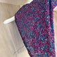 Purple Blue Beaded Beads Sequins Long Prom Dress Evening Dress Party Dress nv4243