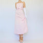 NiceVestidos-Vintage pink satin long evening gown Nv5636