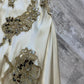 NiceVestidos-Ivory white shiny sequins beautiful exquisite lace long satin chiffon formal prom dress nv5454