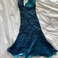 Navy Short Exquisite Beaded Chiffon Homecoming Dress Party Dress nv5244