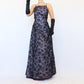 NiceVestidos-Purple exquisite floral vintage long tulle dress evening gown Nv5635
