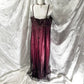 Burgundy retro exquisite beaded long chiffon fairy dress prom dress nv5416