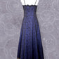 NiceVestidos-Retro dress ladies purple black exquisite long prom dress NV5642