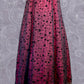 NiceVestidos-Burgundy Red Floral Dress Vintage Dress Women's Exquisite Long Tulle Ball Gown NV5644