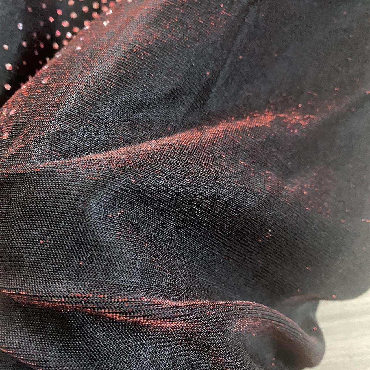 Robe de soirée longue en tulle et dentelle, rouge, noir, brillante, élégante, délicate, perles de strass, rétro, élégante, robe de bal, robe de soirée, nv3808
