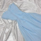 Light blue short chiffon ball gown fairy homecoming formal dress nv4465