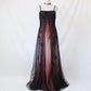 ✨Retro Empire Dress Pink Brown Exquisite Beaded Long Tulle Prom Dress Evening Dress Party Dress nv4993