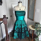 Green lace short tulle homecoming dress prom dress birthday party dress nv4666