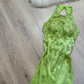NiceVestidos-Green beautiful exquisite beaded long chiffon formal prom dress nv5450