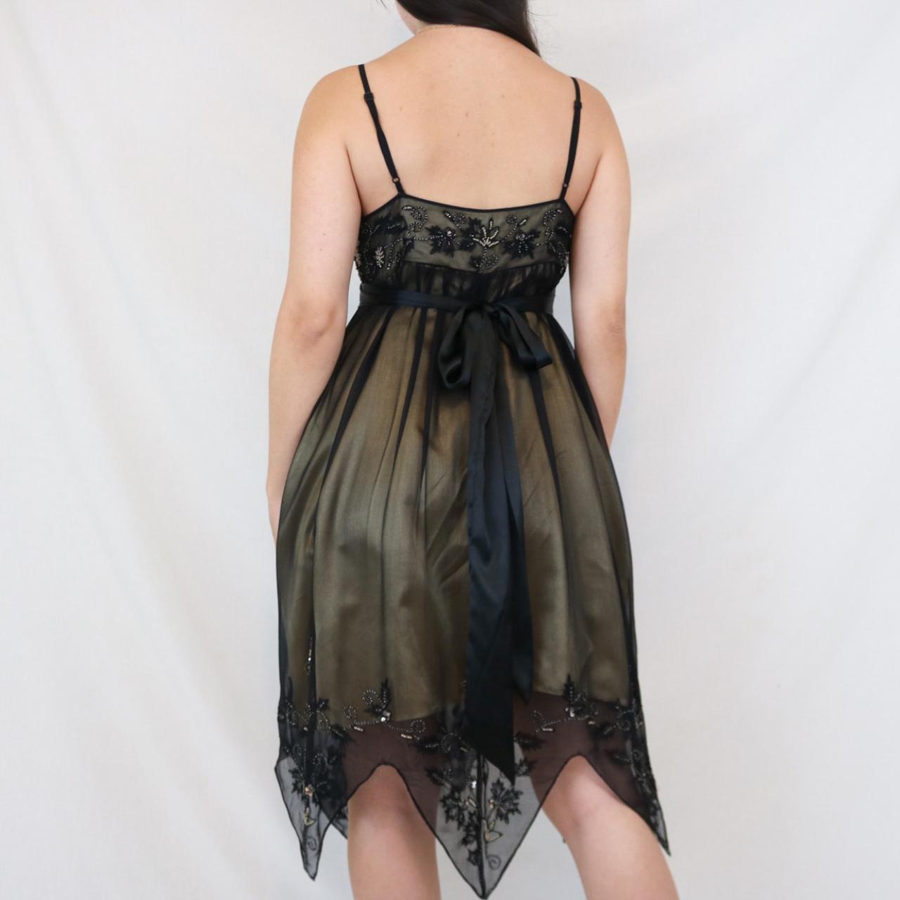 Robe de soirée courte en mousseline de soie à fleurs marron, col en V, bretelles spaghetti, robe de fête d'anniversaire, nv4976