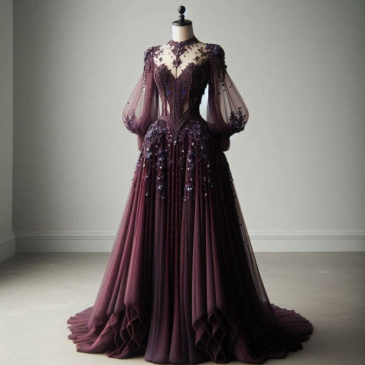 NiceVestidos-_Purple Fantasy Dress NV6066