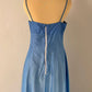 Blue Fashion Elegant Exquisite Embroidery Beading Spaghetti Strap Long Tulle prom dress Evening Gown Party Dress nv3979