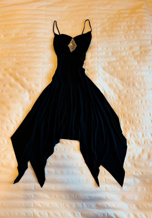 Black Short Satin Homecoming Dress Birthday Dress Prom Dress nv4506