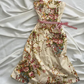 Vintage floral elegant short birthday dress party dress homecoming dress nv4536